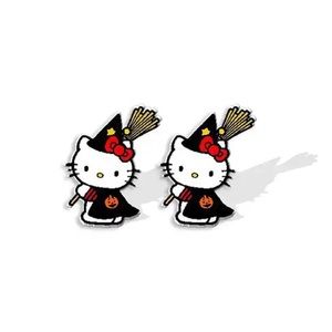 New Halloween Hello Kitty Witch Stud Earrings